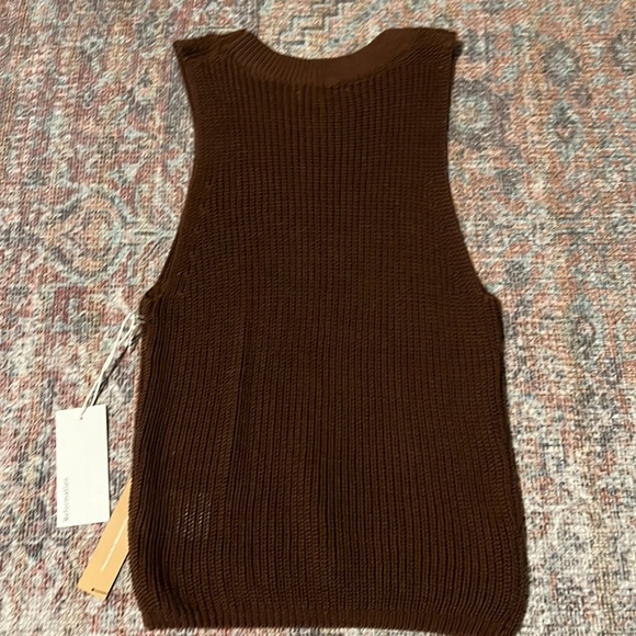 NWT Reformation Lilac top in chestnut size XS - Picture 5 of 6